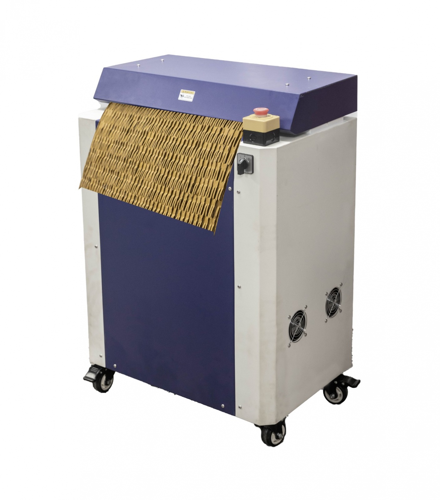 CS500-Stand Use Industrial Cheap Recyclable Corrugated Cardboard Shredder Cushion Machine