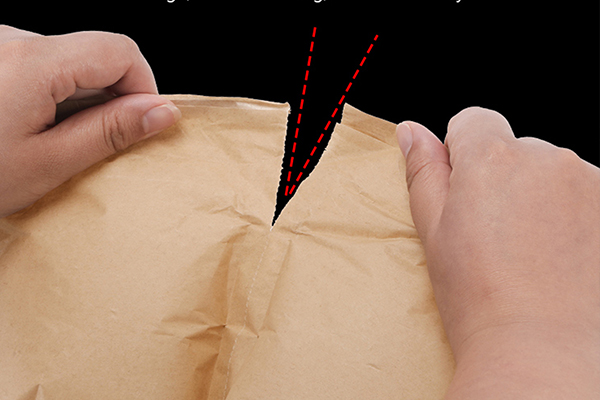 Paper film air pillow and traditional bubble film comparison video